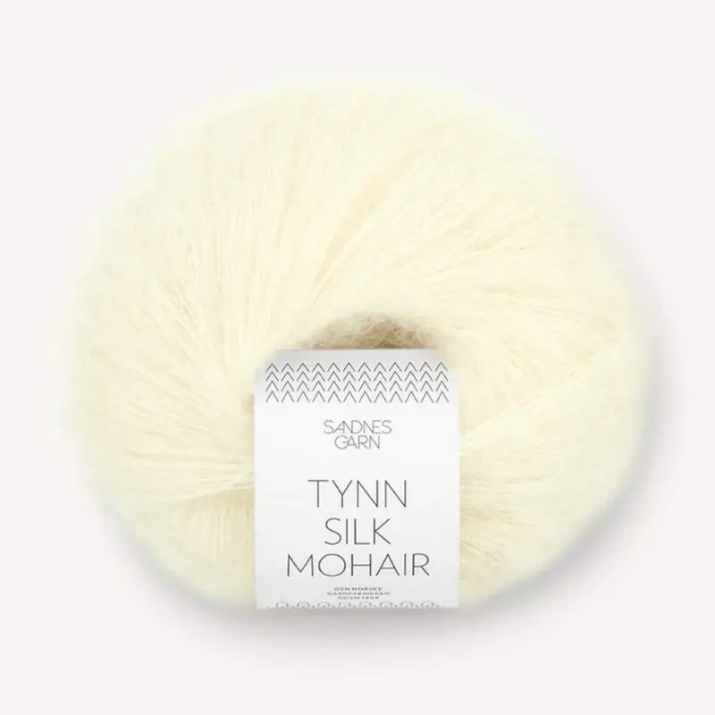 Ceallaigh Sweater wzór na druty z włóczką Tynn Silk Mohair