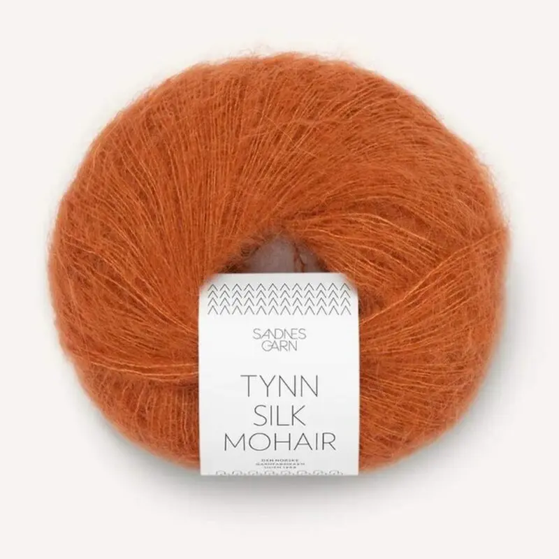 Ceallaigh Sweater wzór na druty z włóczką Tynn Silk Mohair