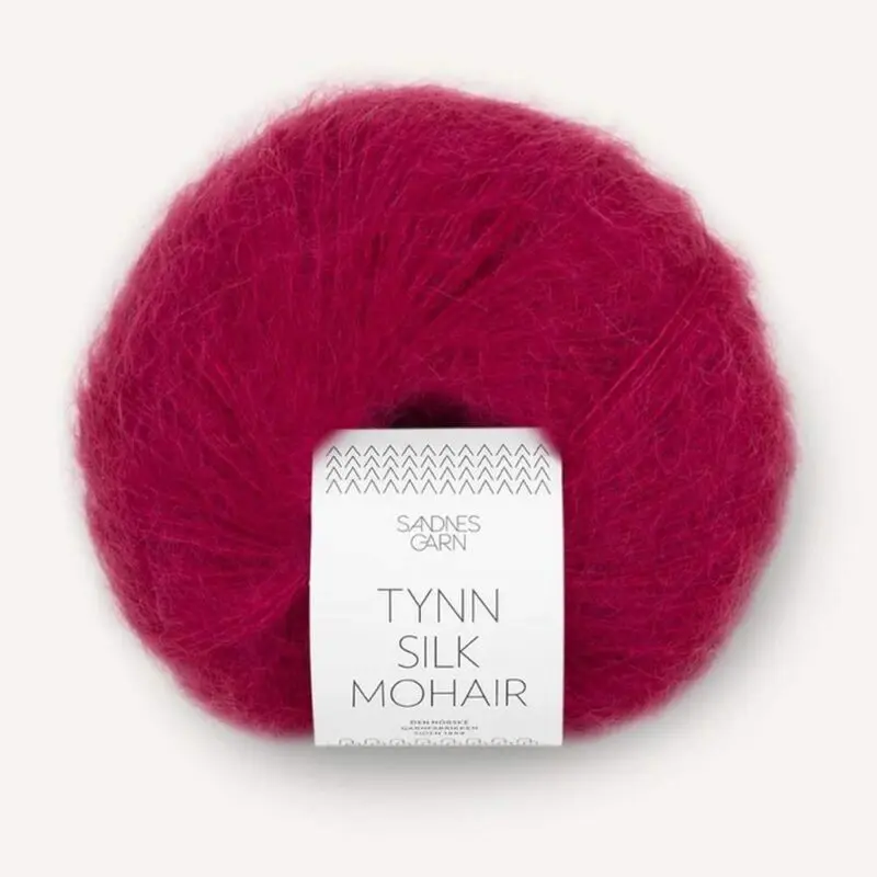 Ceallaigh Sweater wzór na druty z włóczką Tynn Silk Mohair