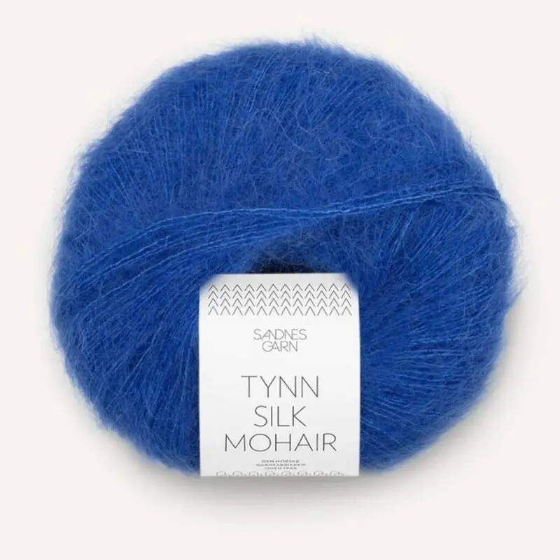 Ceallaigh Sweater wzór na druty z włóczką Tynn Silk Mohair