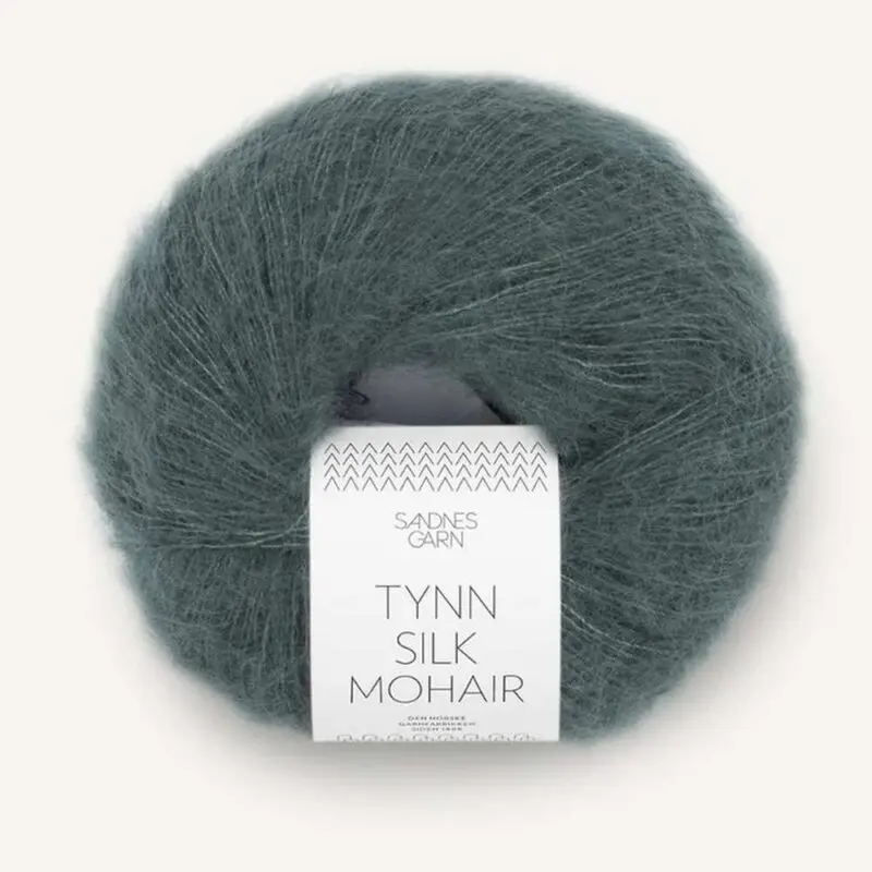 Ceallaigh Sweater wzór na druty z włóczką Tynn Silk Mohair