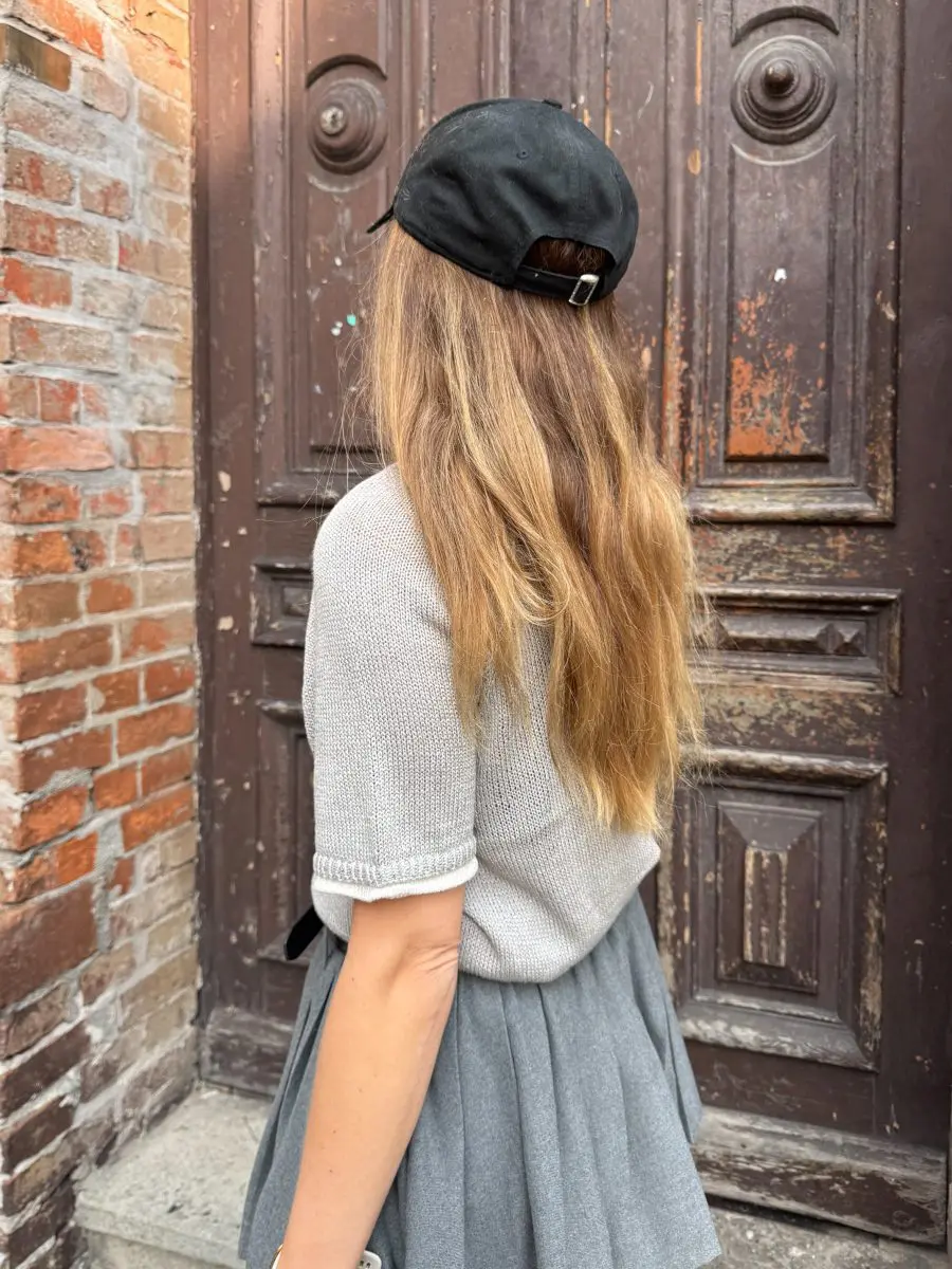 Arctic Tee wzór na druty z włóczką