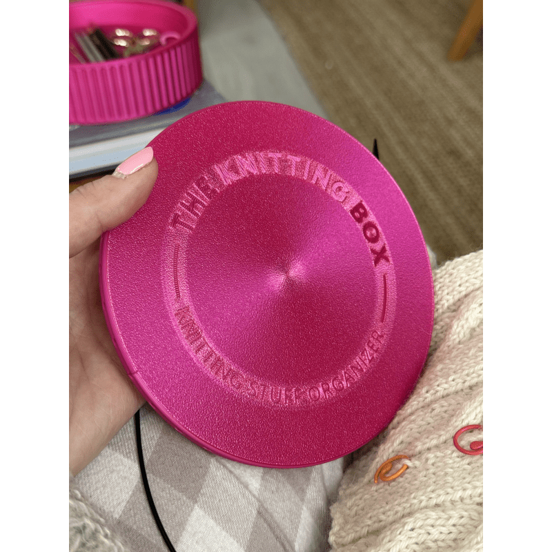 The Knitting Box Macaron Knitting Stuff Organizer Maxi