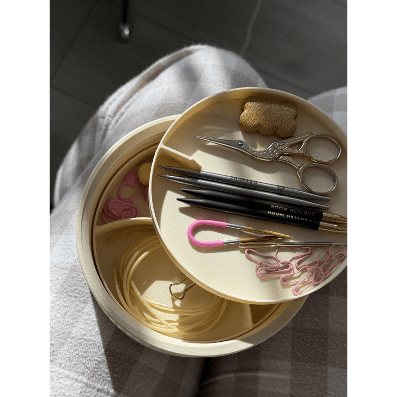 The Knitting Box Macaron Knitting Stuff Organizer Maxi