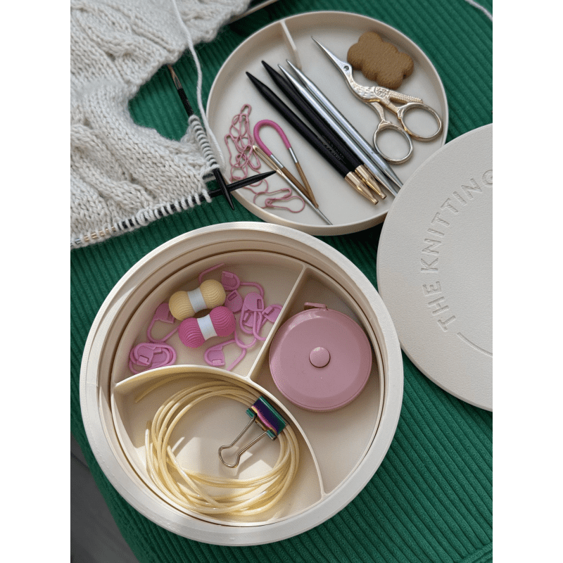 The Knitting Box Macaron Knitting Stuff Organizer Maxi