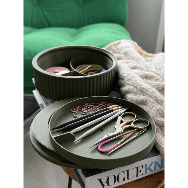 The Knitting Box Macaron Knitting Stuff Organizer Maxi