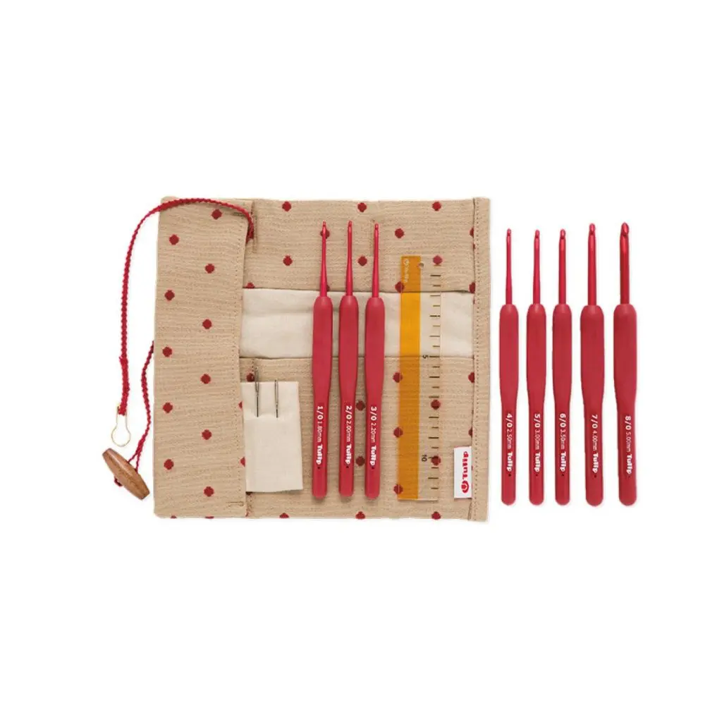 Zestaw szydełek Tulip Etimo Red 1,8 - 5,0 mm