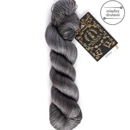 Graphite Woollala Pure Silk Lace 600