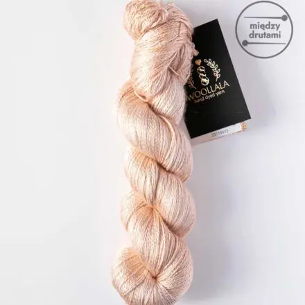 Włóczka PURE SILK LACE Desert Sand Beige Woollala