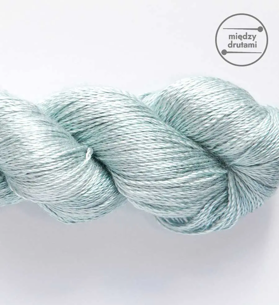 Włóczka Pure Silk Lace Frosty Dawn Woollala