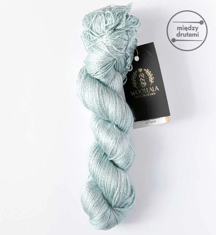 Włóczka Pure Silk Lace Frosty Dawn Woollala