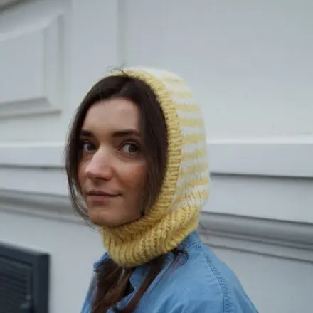 Veranika Barel wzory Be warm balaclava