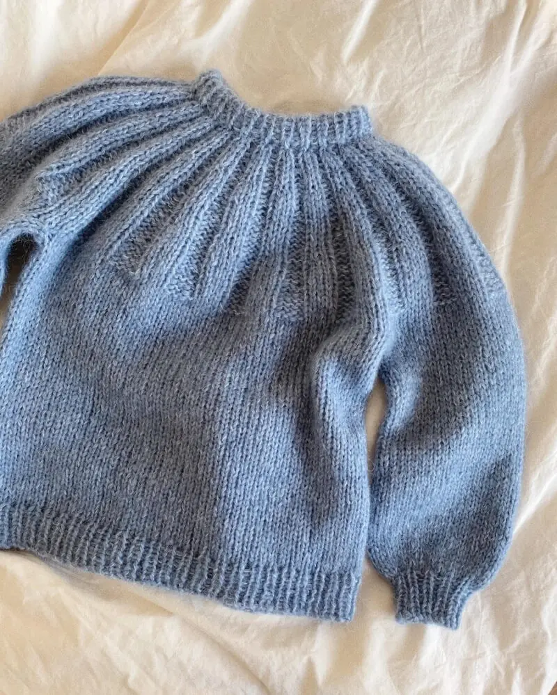 PetiteKnit wzory Sunday Sweater Junior