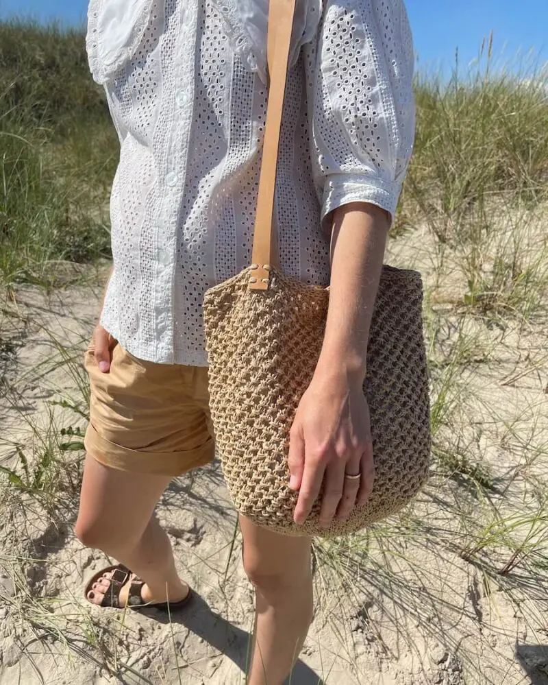 PetiteKnit French Market Bag wzór dziewiarski
