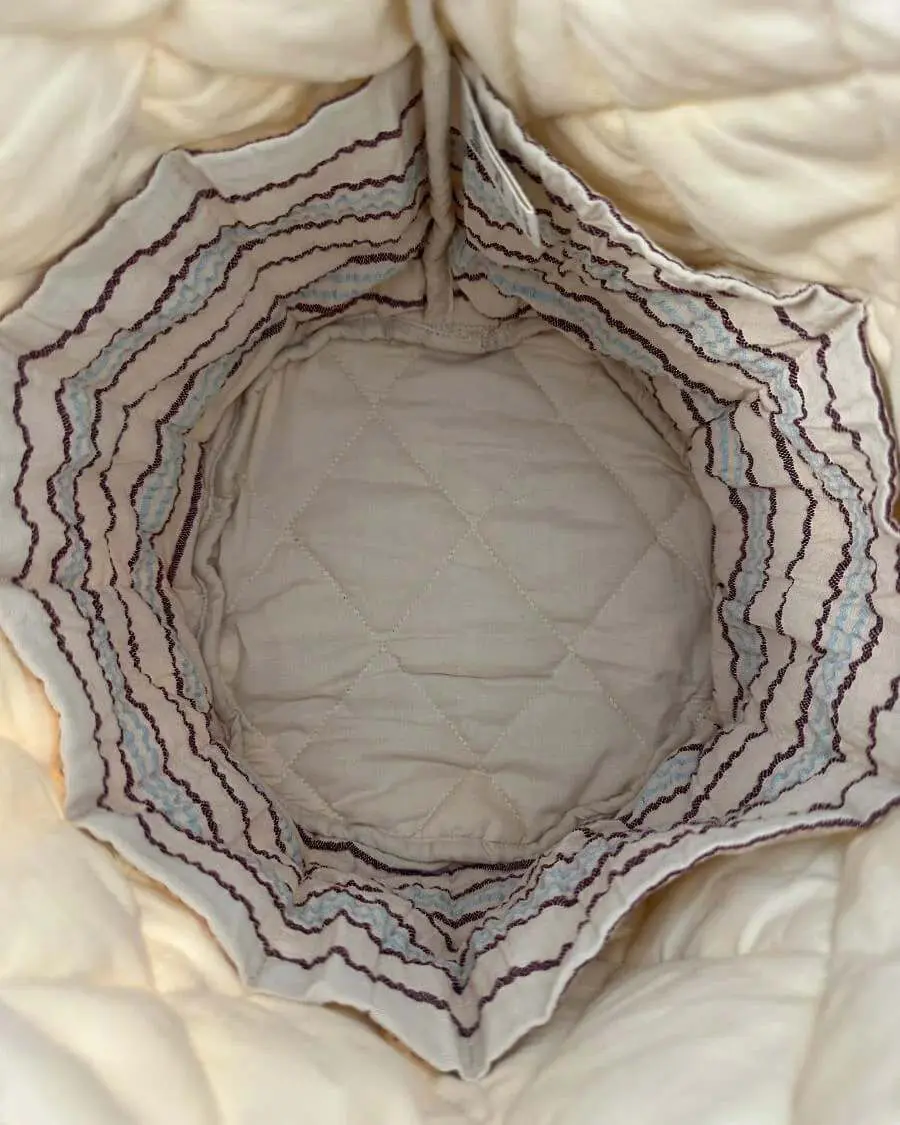 Torba projektowa PetiteKnit Seersucker Twin