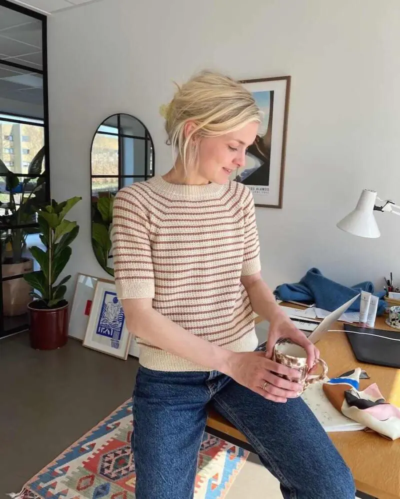 PetiteKnit wzory Friday Tee