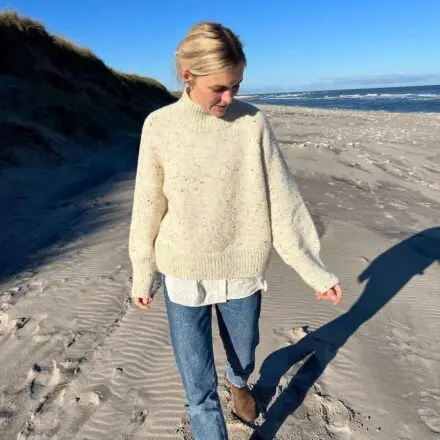 PetiteKnit wzory Louvre Sweater