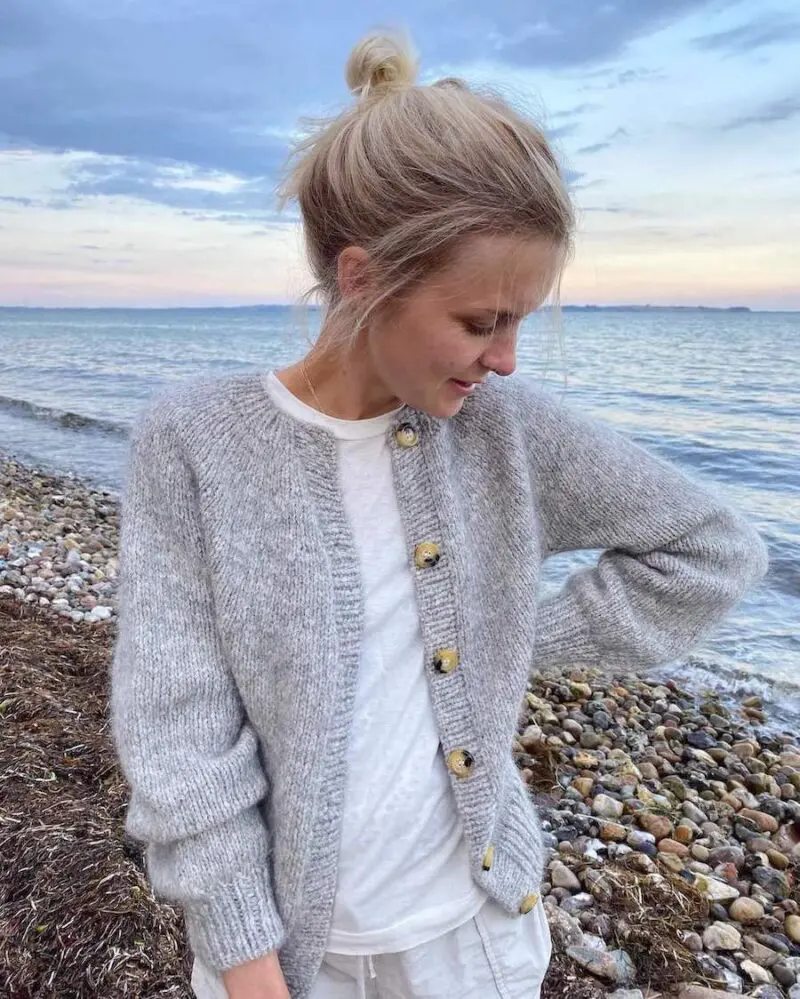 PetiteKnit wzory Novice Cardigan Chunky