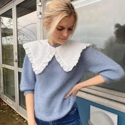 PetiteKnit wzory Novice Mohair Sweater