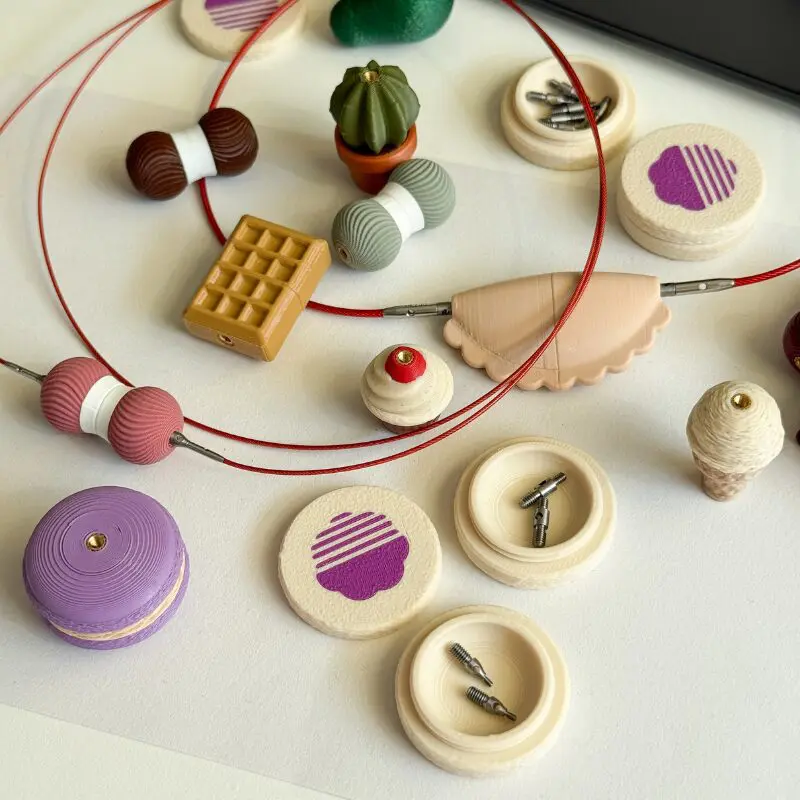 The Knitting Box Ciao Link łącznik przejściówka do magnetycznych zakrętek The Knititng Box dla żyłek marki ChiaoGoo