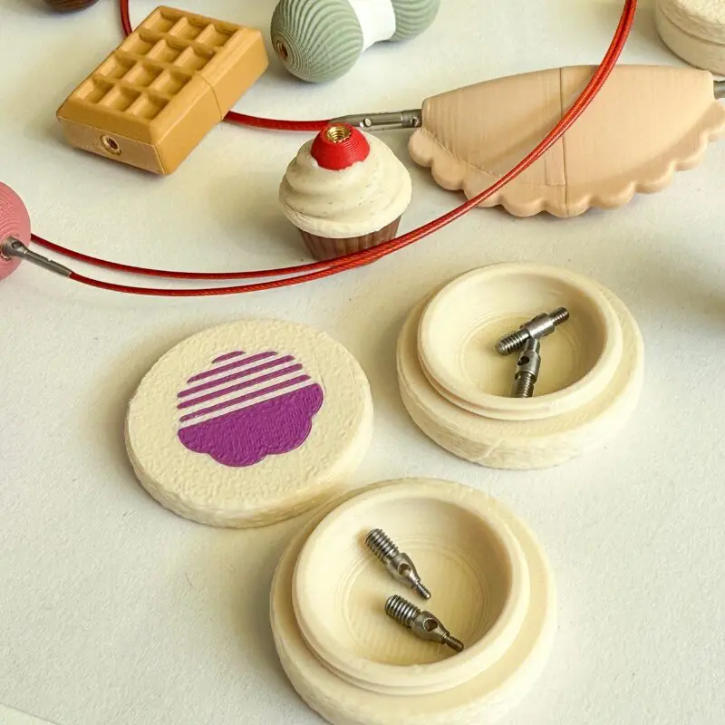 The Knitting Box Ciao Link łącznik przejściówka do magnetycznych zakrętek The Knititng Box dla żyłek marki ChiaoGoo