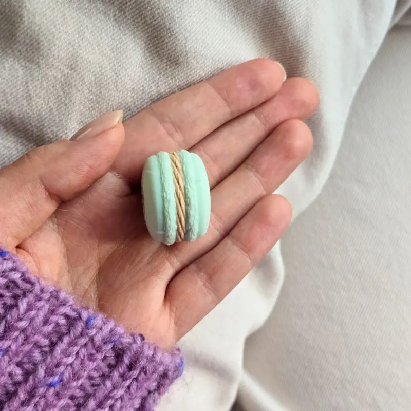 The Knitting Box magnetyczna zakrętka do żyłek makaronik