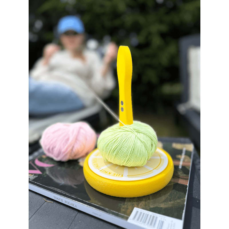 The Knitting Box Spin Buddy Lime Slice