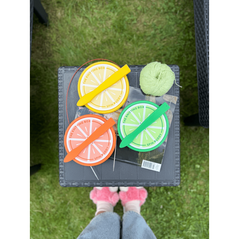 The Knitting Box Spin Buddy Lime Slice