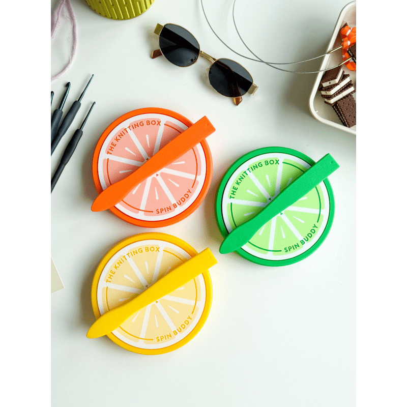The Knitting Box Spin Buddy Lime Slice