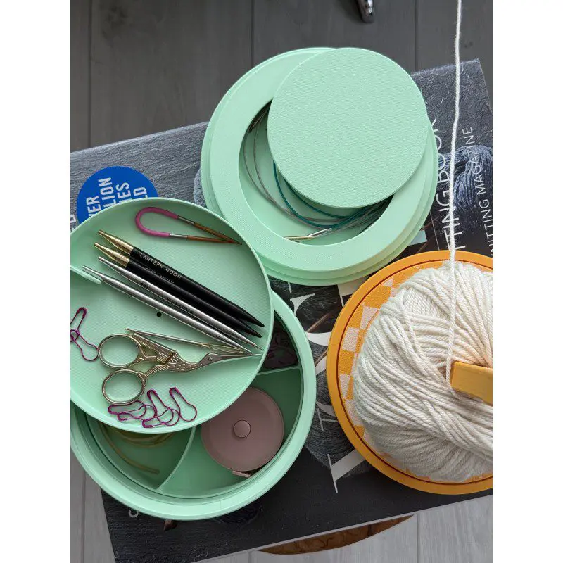 The Knitting Box Macaron Knitting Stuff Organizer Maxi