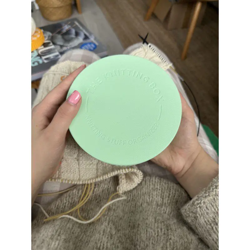 The Knitting Box Macaron Knitting Stuff Organizer Maxi