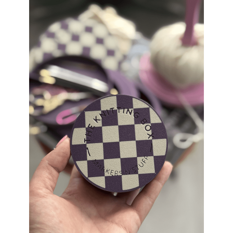 The Knitting Box Szach-mat Mini Knitting Stuff Organizer