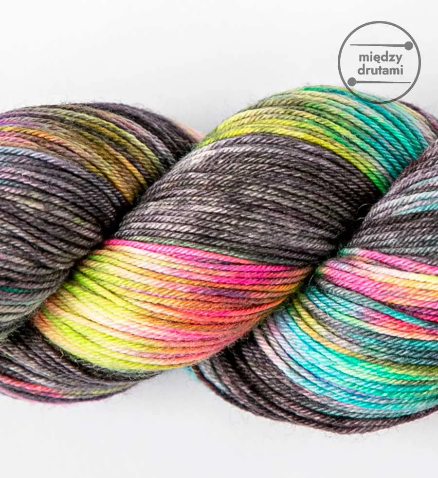 Black Surprise Woollala Sock 100