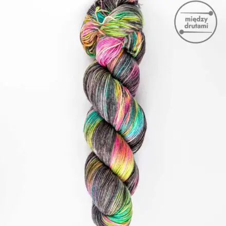 Black Surprise Woollala Sock 100