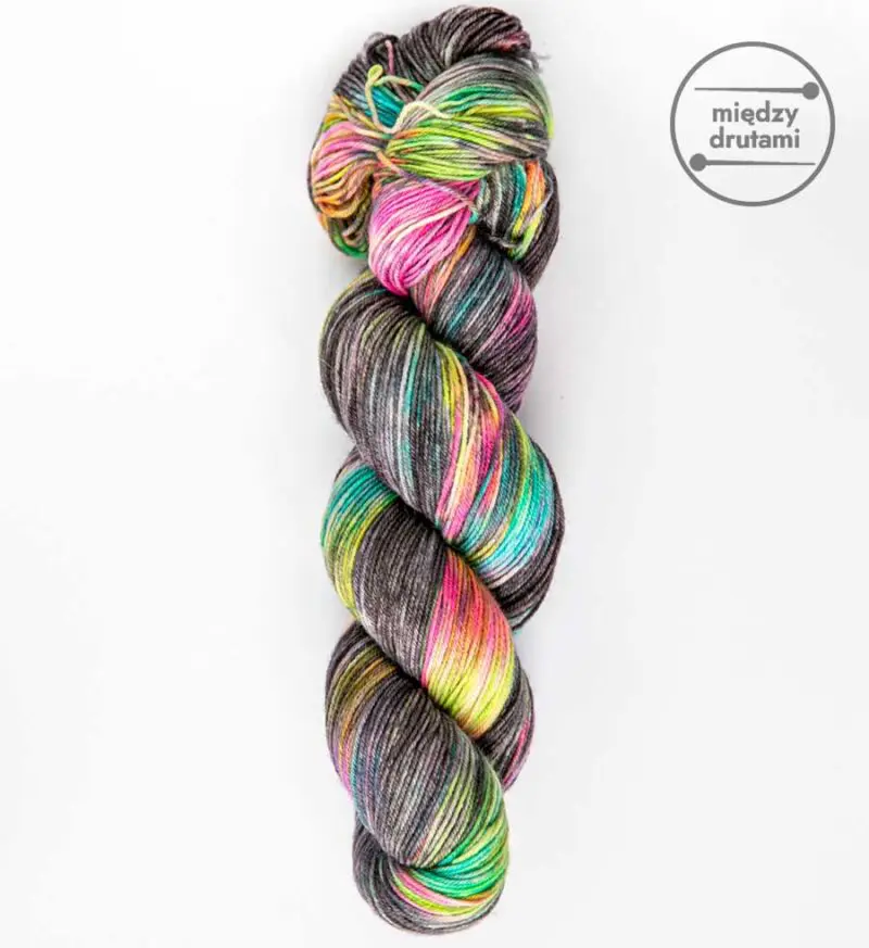 Black Surprise Woollala Sock 100