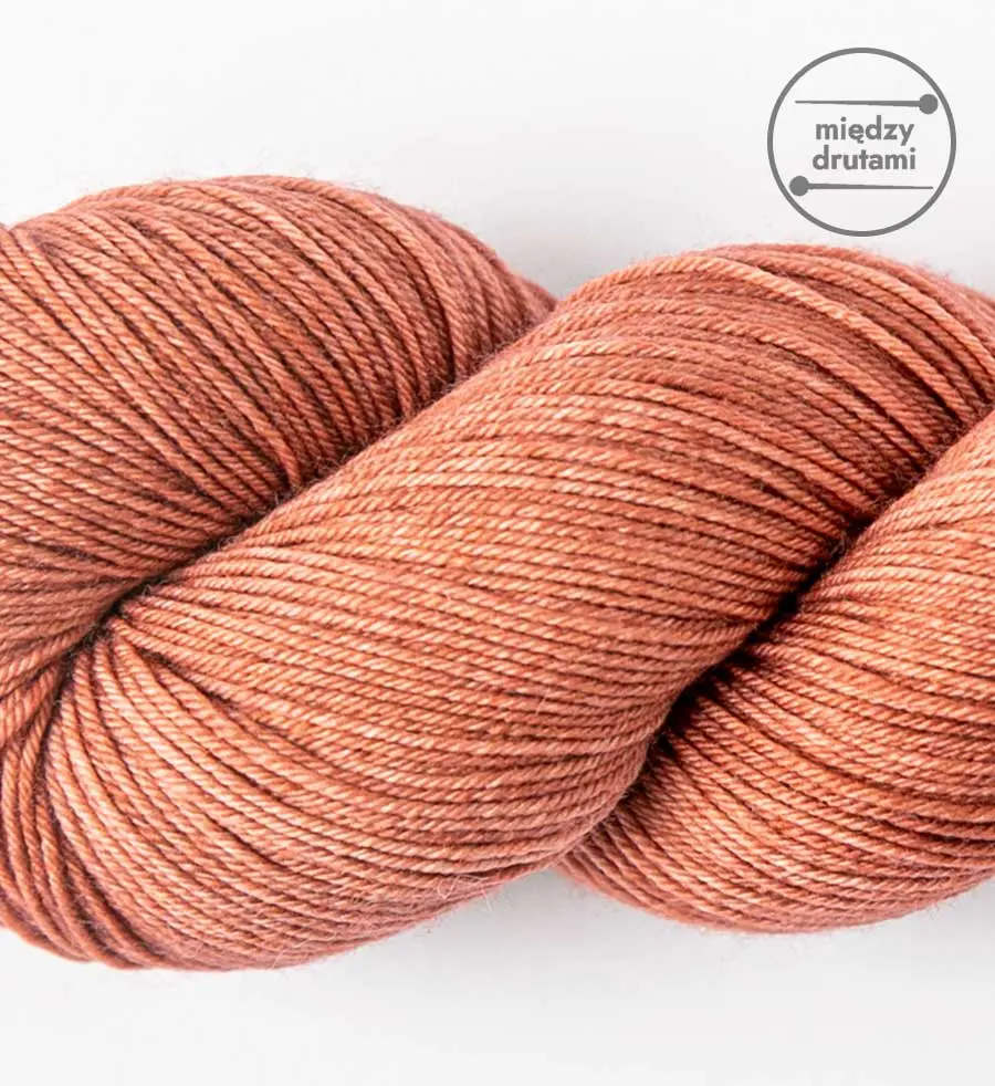 Rose Gold Wood Woollala Sock 100