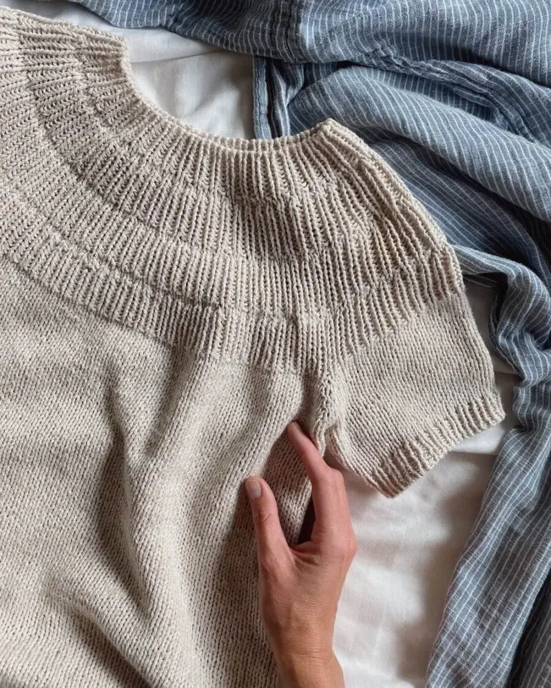 PetiteKnit Anker's Summer Shirt wzór dziewiarski