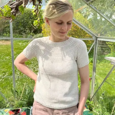 PetiteKnit Anker's Summer Shirt wzór dziewiarski