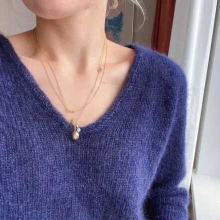 PetiteKnit wzory Cumulus Blouse