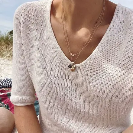 PetiteKnit Cumulus Tee wzór