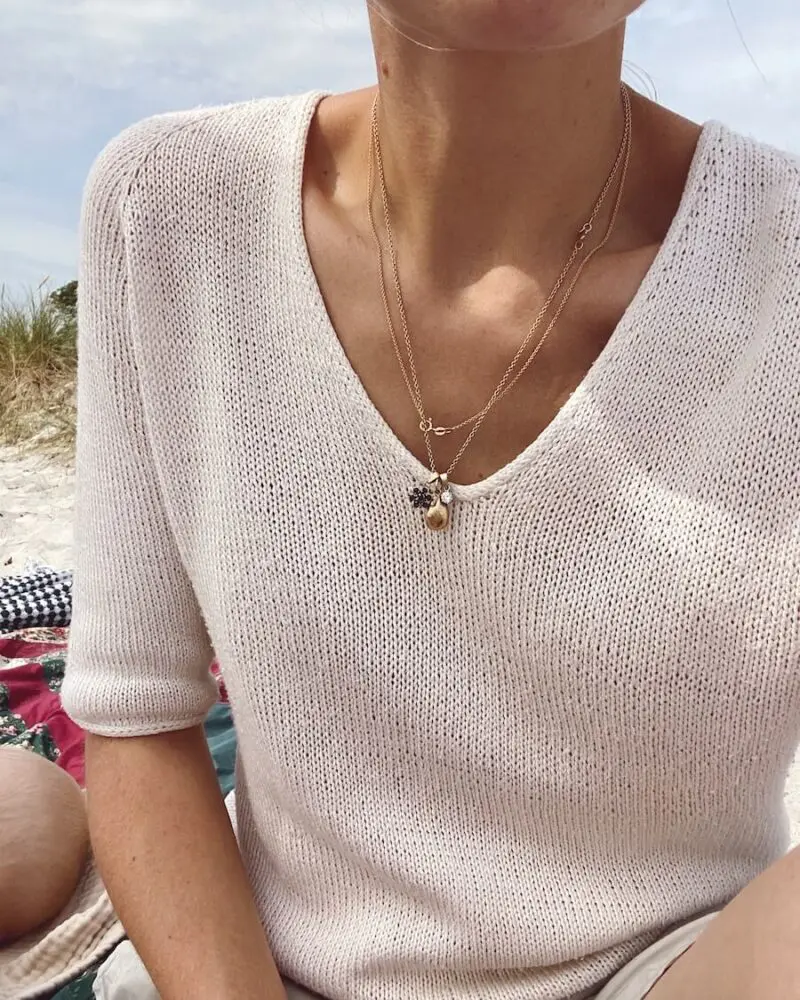 PetiteKnit Cumulus Tee wzór