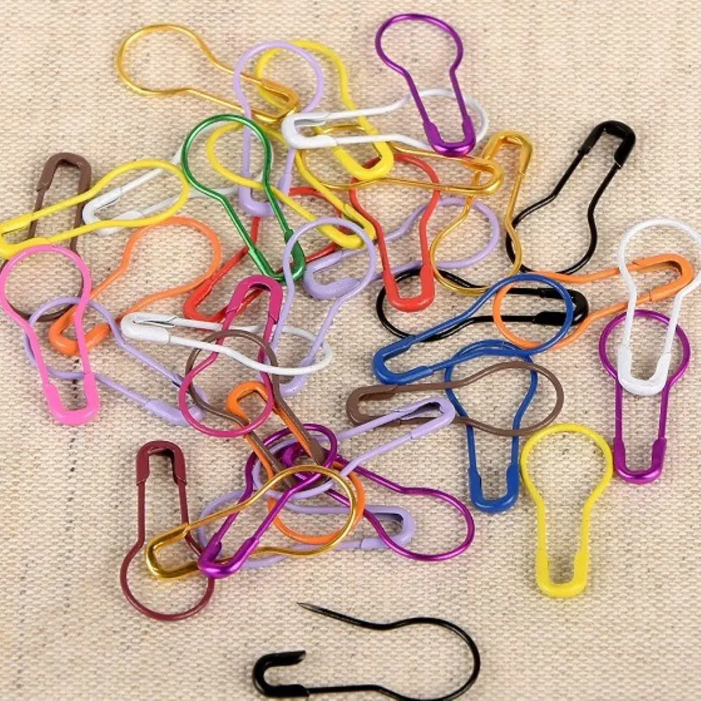 Kolorowe markery agrafki komplet