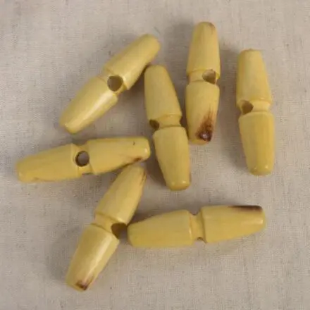 Guzik z drewna w kształcie kołka 30 mm