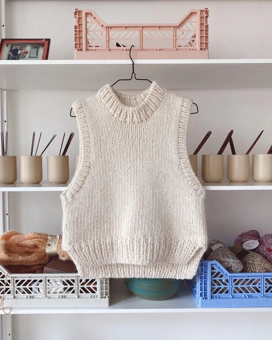 PetiteKnit Holiday Slipover wzór dziewiarski