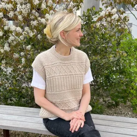 PetiteKnit Ingrid Slipover wzór na druty