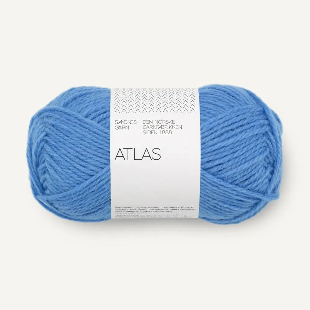 Włóczka wełniana Atlas Sandnes Garn
