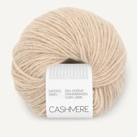 Włóczka kaszmirowa Cashmere Sandnes Garn kolor 3021