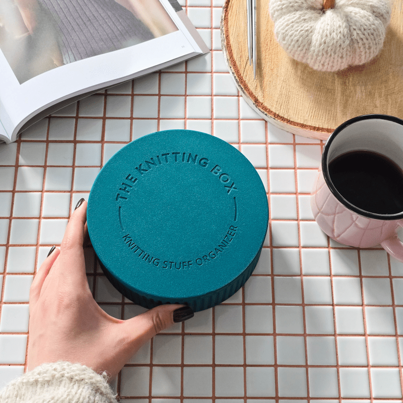 The Knitting Box Macaron Knitting Stuff Organizer Maxi