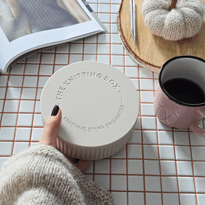 The Knitting Box Macaron Knitting Stuff Organizer Maxi