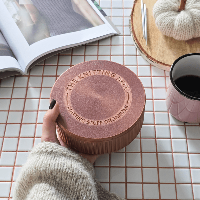 The Knitting Box Macaron Knitting Stuff Organizer Maxi